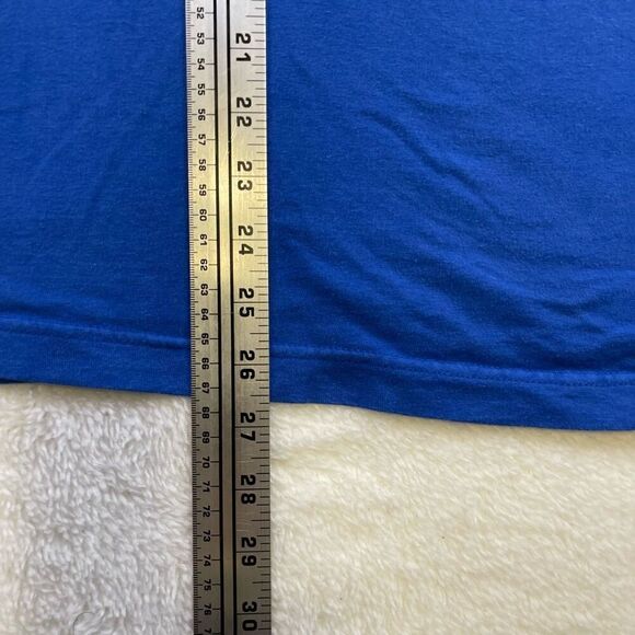 Large Blue T Shirt Ghostbusters Logo With Stay Puffed Marshmallow Minis Mad Engi - Picture 7 of 13